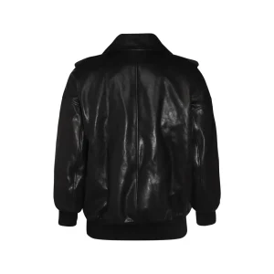 BLACK LEATHER JACKET