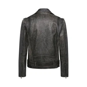 BLACK LEATHER JACKET