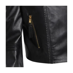 BLACK LEATHER JACKET