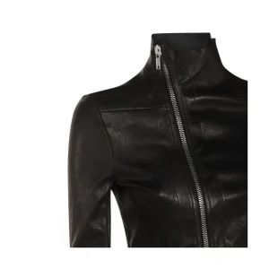 BLACK LEATHER JACKET