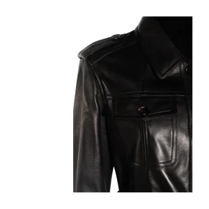 BLACK LEATHER JACKET