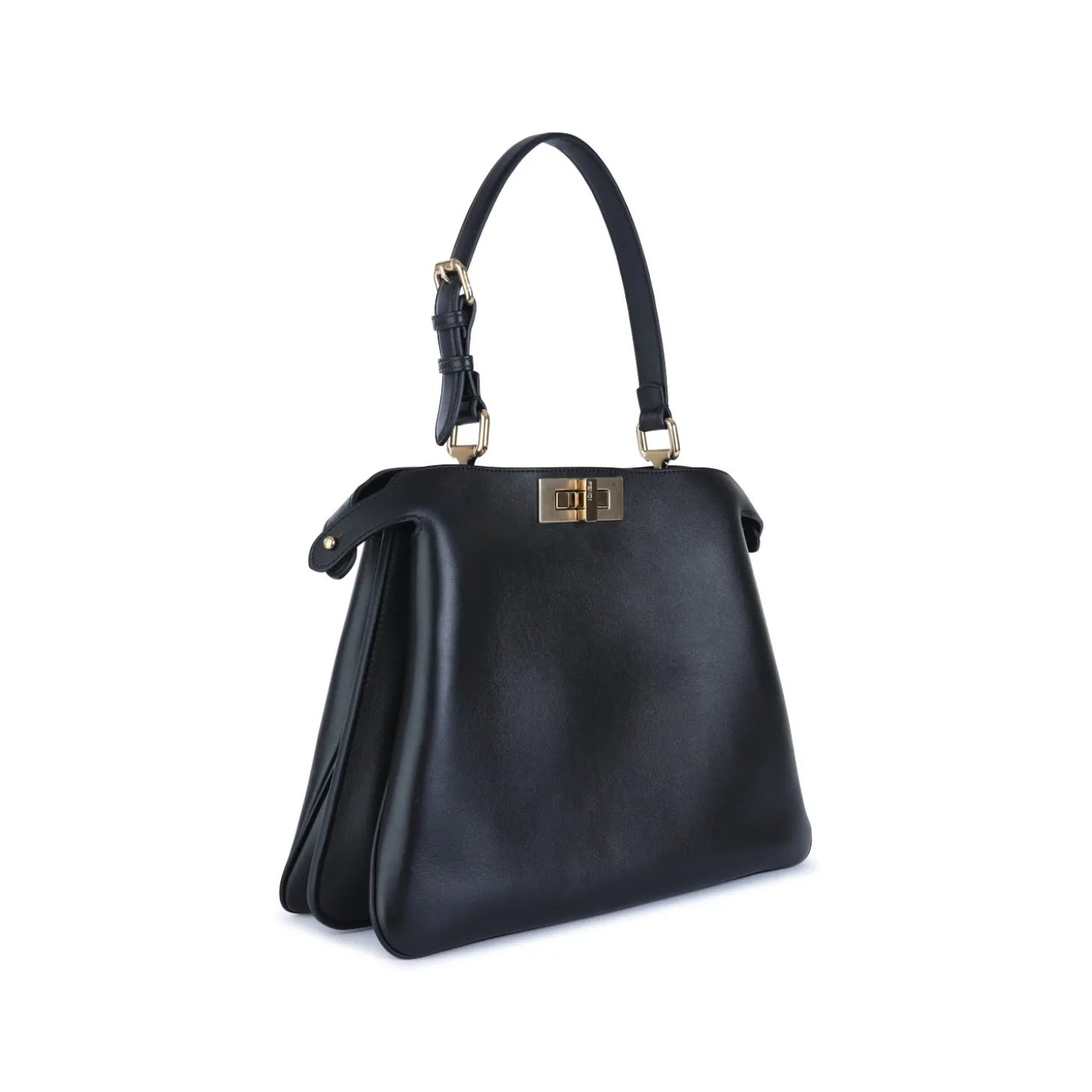 black_leather_pekaboo_med_1.webp BLACK LEATHER PEKABOO MEDIUM SOFT TOP HANDLE BAG