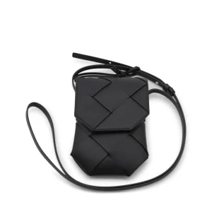 BLACK LEATHER POUCHES