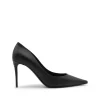 BLACK LEATHER PUMPS