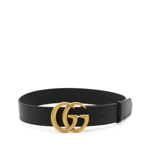BLACK LEATHER RE EDITION BELT