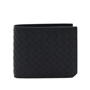 BLACK LEATHER WALLET