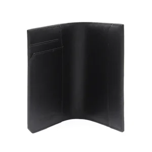 BLACK LEATHER WALLET