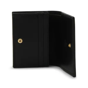 BLACK LEATHER WALLET