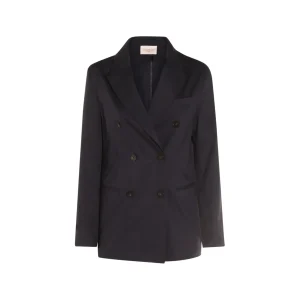 BLACK LINEN CASUAL JACKET