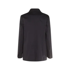 BLACK LINEN CASUAL JACKET