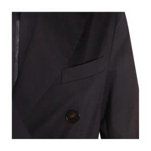 BLACK LINEN CASUAL JACKET