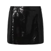 BLACK MINI SKIRT
