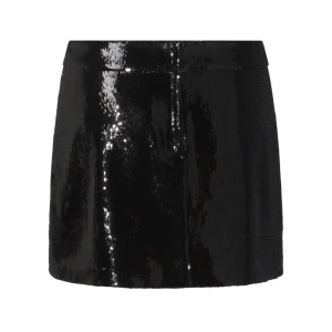 BLACK MINI SKIRT