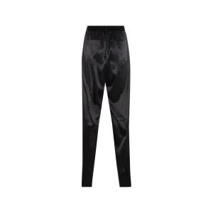 BLACK SILK PANTS