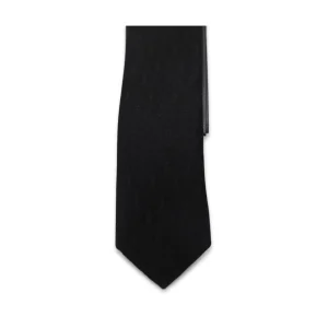 BLACK SILK TIE