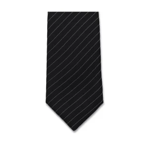 BLACK SILK TIE
