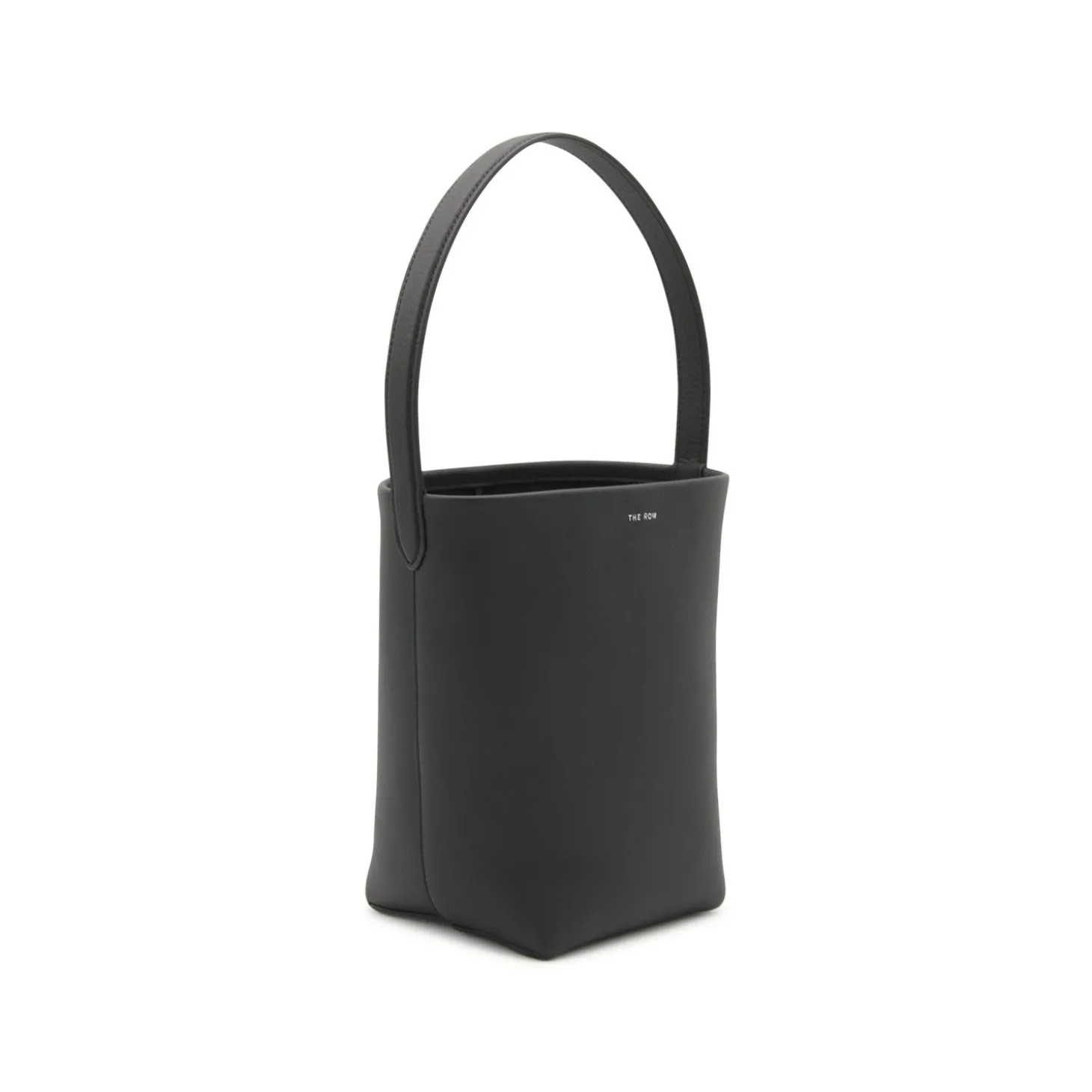 black_small_ns_park_leath_1.webp BLACK SMALL N/S PARK LEATHER TOTE BAG
