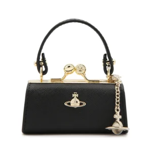 BLACK TOP HANDLE BAG