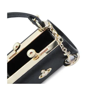 BLACK TOP HANDLE BAG