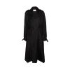 BLACK TRENCH COAT
