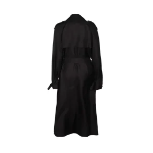 BLACK TRENCH COAT