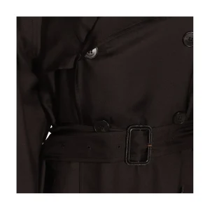 BLACK TRENCH COAT