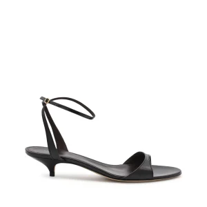 BLACK VIKA SANDALS