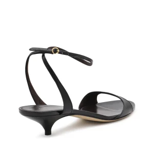 BLACK VIKA SANDALS