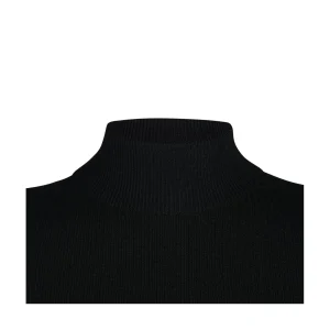 BLACK VISCOSE BODYSUITS