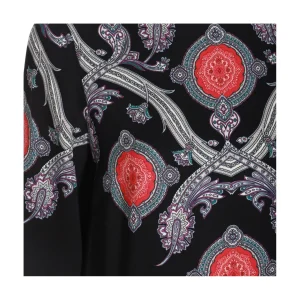 BLACK VISCOSE DRESS