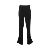 BLACK VISCOSE PANTS