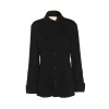 BLACK VISCOSE SHIRT