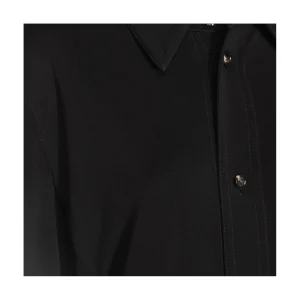 BLACK VISCOSE SHIRT