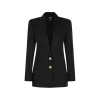 BLACK WOOL BLAZER