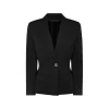BLACK WOOL BLAZER