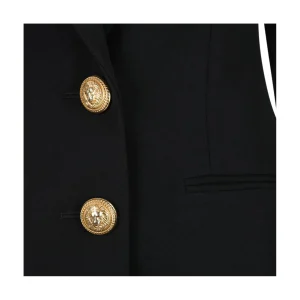 BLACK WOOL BLAZER
