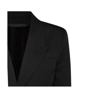 BLACK WOOL BLAZER