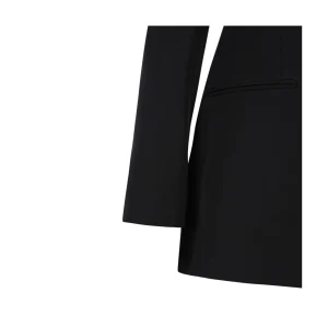 BLACK WOOL BLAZER