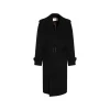 BLACK WOOL COAT