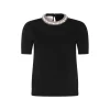 BLACK WOOL KNITWEAR