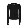 BLACK WOOL KNITWEAR