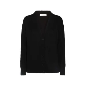 BLACK WOOL KNITWEAR