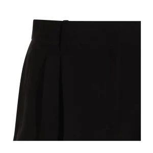 BLACK WOOL LILAS PANTS
