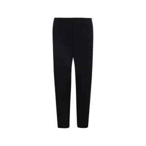 BLACK WOOL PANTS