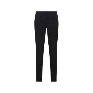 BLACK WOOL PANTS
