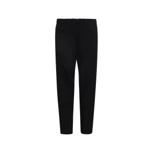 BLACK WOOL PANTS