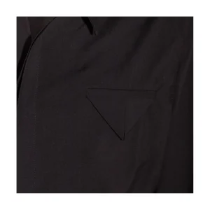 BLACK WOOL SHIRT