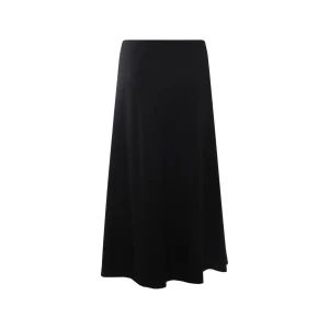 BLACK WOOL SKIRT