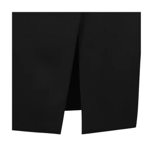 BLACK WOOL SKIRT
