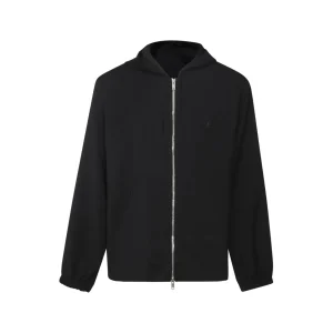 BLACK WOOL SWEATSHIRT